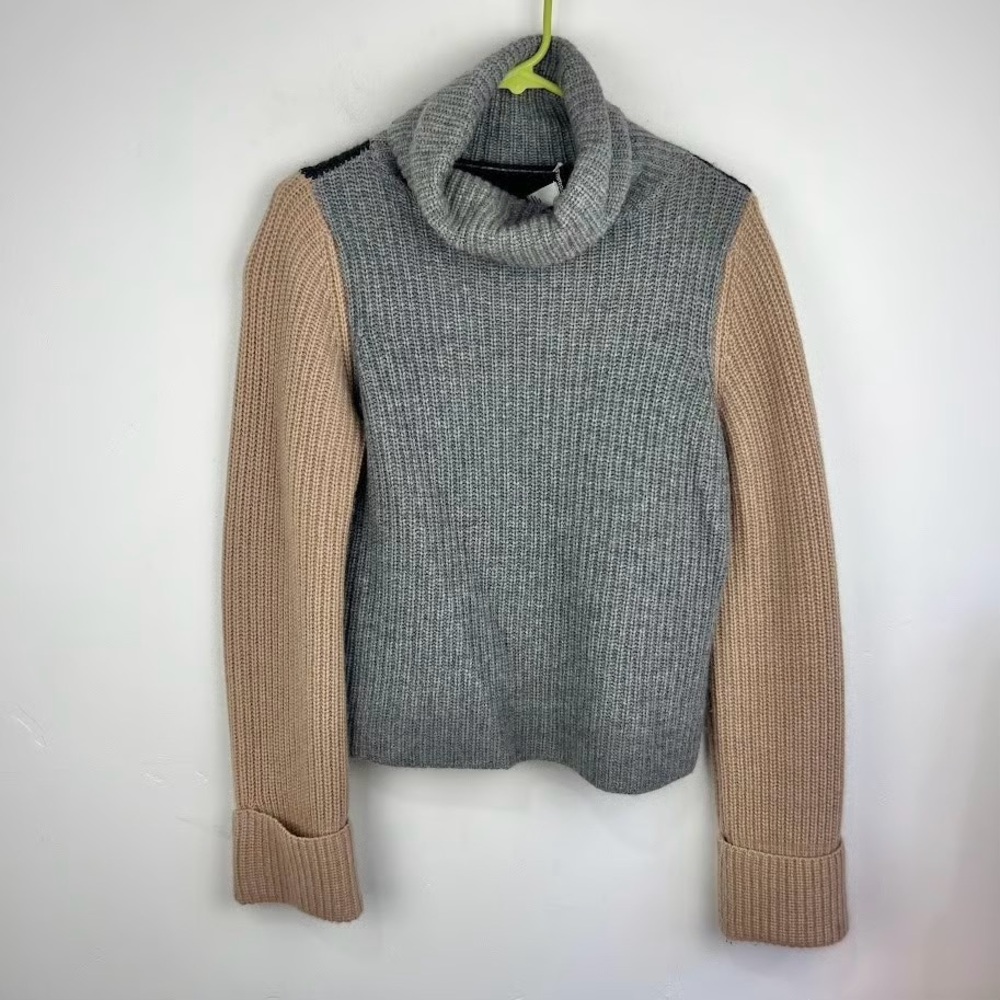 Autumn Cashmere Colorblock Sweater